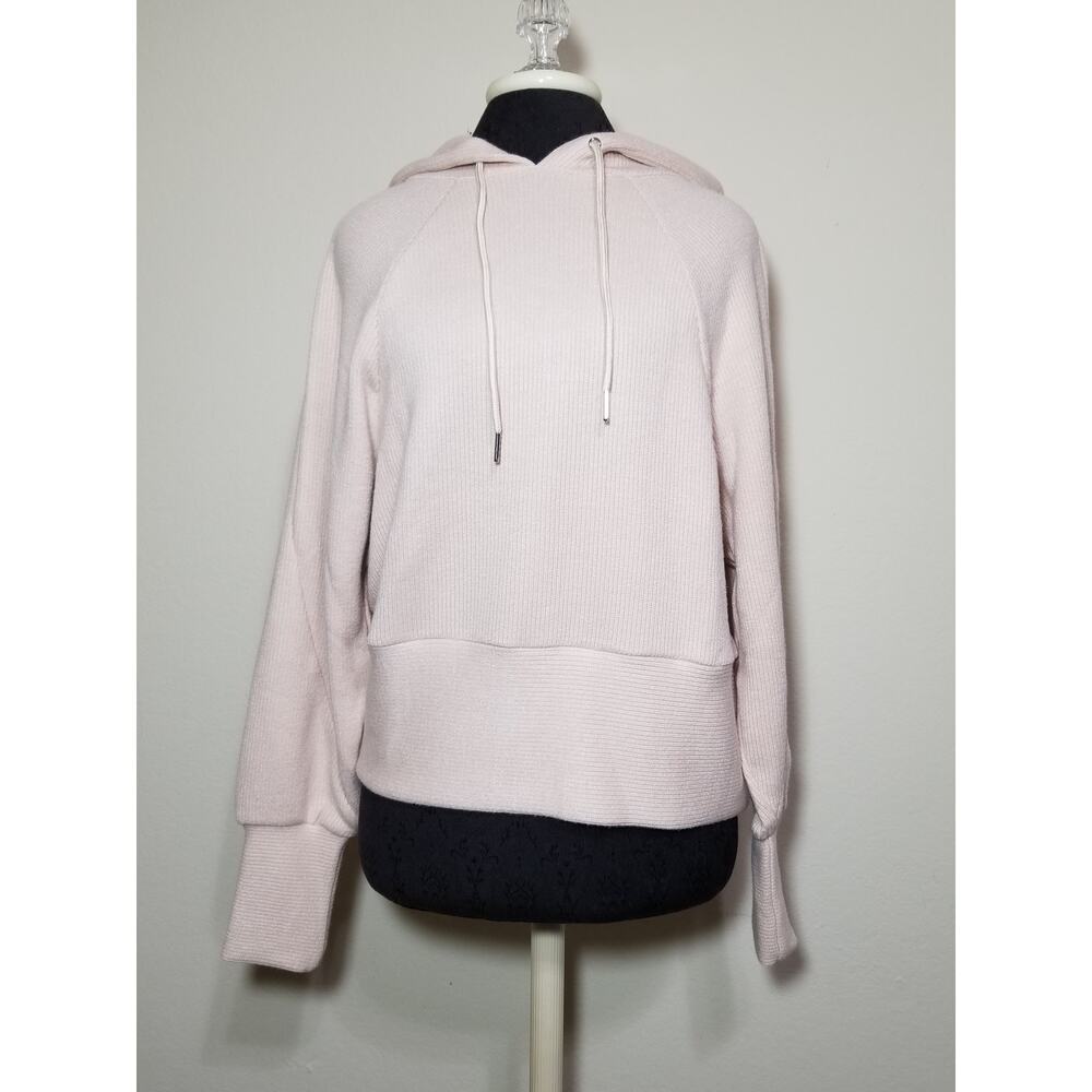 WALTER BAKER NEW Fleece Hoodie Sweatshirt Pullover Lolita Top SMALL Pink NWT